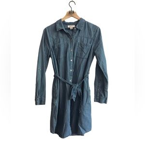 Motherhood Maternity - Denim Dress - Long Sleeve